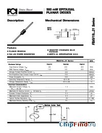 Datasheet FBAV19 manufacturer FCI